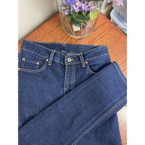 Women's Oliveo Handmade Jeans Dark Wash Mid Rise